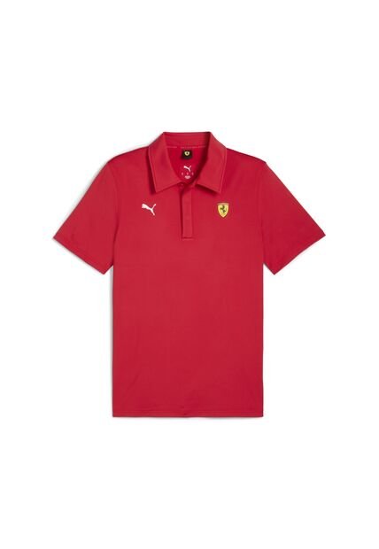 Camisa Tipo Polo Puma Original Ferrari Cloudspun Rojo Hombre