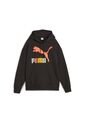 Hoodie Puma Original Classics MultiColor Logo Tr Negro Mujer de Puma