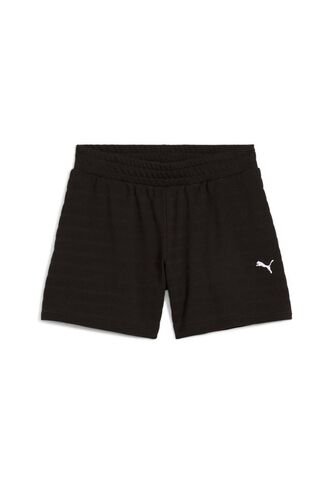 Pantaloneta Deportiva Puma Original Ess Elevated Negro Mujer Puma