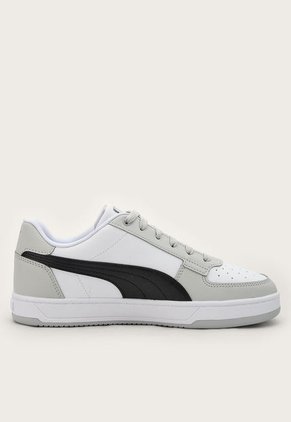 Tenis Lifestyle Blanco-Gris-Negro Puma Caven 2.0