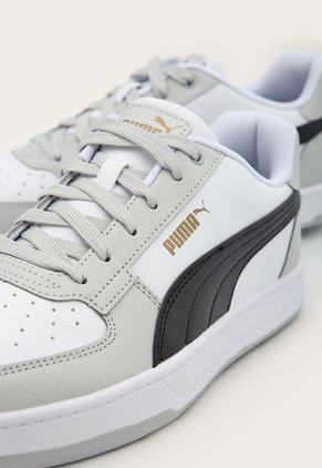 Tenis Lifestyle Blanco-Gris-Negro Puma Caven 2.0