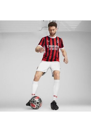 Camiseta Puma Hombre Ac Milan Home 24/25- Rojo-Negro