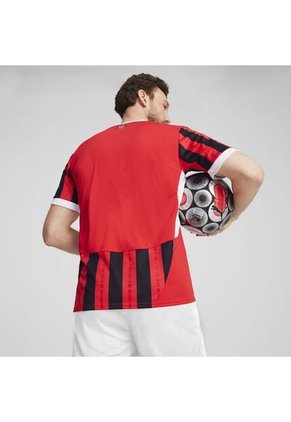 Camiseta Puma Hombre Ac Milan Home 24/25- Rojo-Negro