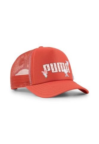 Gorra Deportiva Puma Original X Hk&Fr Trucker Jr Rojo Niños Puma