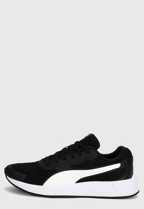 Tenis Lifestyle Negro-Blanco Puma Taper