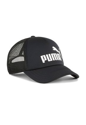 Gorra Deportiva Puma Ess No 1 Logo Trucker Negro Para Hombre