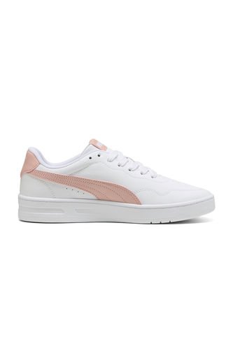 Tenis Deportivos Marca Puma Court Lally Wns Blanco Mujer Puma