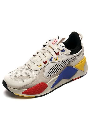 Tenis Running Beige-Rojo-Azul Puma Rs-X Colour Theory