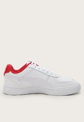 Tenis Lifestyle Blanco-Negro-Rojo Puma Ferrari Caven