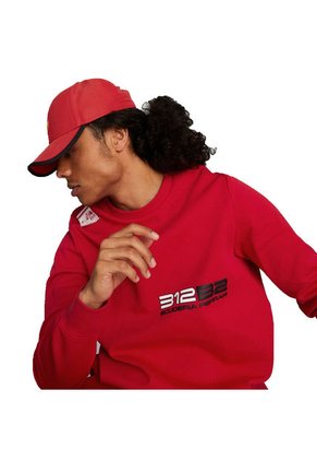 Gorra Marca Puma Hombre Ferrari Sptwr Race Bb Rojo Original