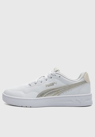 Tenis Lifestyle PUMA Court Lally Metallic Blanco Puma