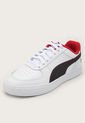 Tenis Lifestyle Blanco-Negro-Rojo Puma Ferrari Caven de Puma