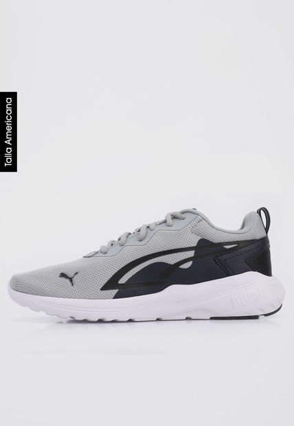 Tenis Lifestyle Gris-Blanco-Negro Puma All Day Active