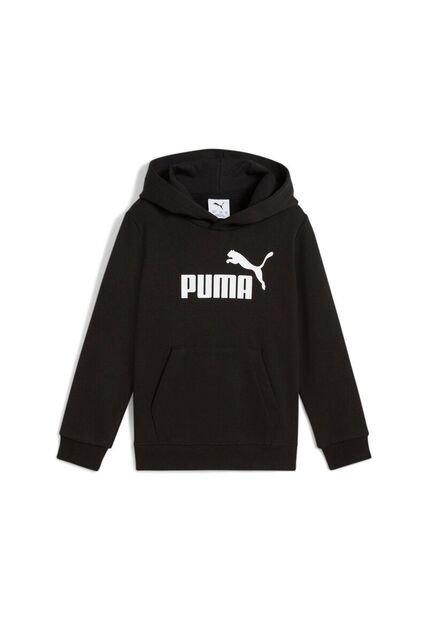 Hoodie Puma Original Ess No 1 Logo Tr Ps Negro Niños
