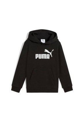 Hoodie Puma Original Ess No 1 Logo Tr Ps Negro Niños