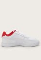 Tenis Lifestyle Blanco-Negro-Rojo Puma Ferrari Caven de Puma