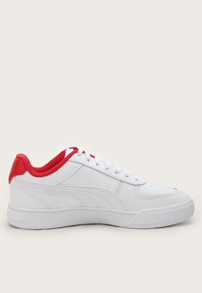 Tenis Lifestyle Blanco-Negro-Rojo Puma Ferrari Caven