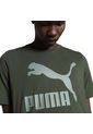 Camisa Puma Para Hombre Classics Logo  Verde de Puma
