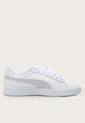 Tenis Lifestyle Blanco-Lila-Dorado Puma Smash 3.0L