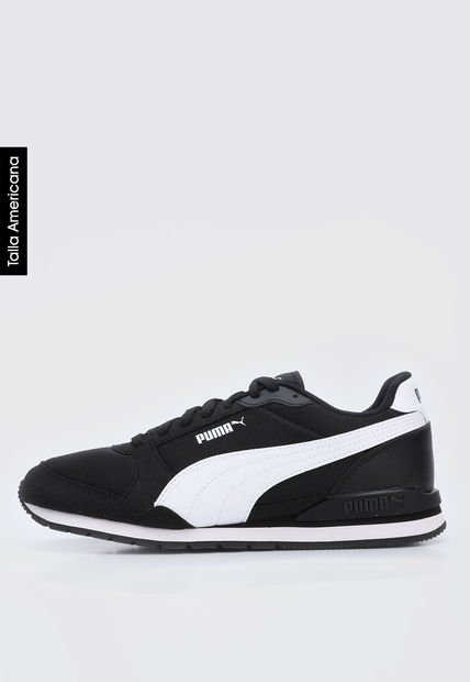 Tenis Lifestyle Negro-Blanco Puma ST Runner v3 Mesh