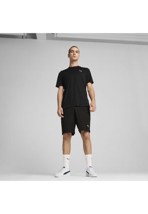 Short Puma Original Essential Logo Woven 9 Negro Para Hombre