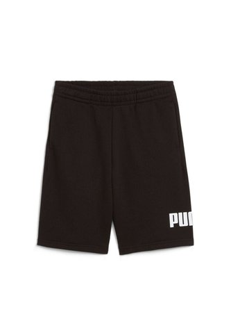 Pantaloneta Deportiva Puma Ess No1 Logo TrB Negro Para Niños Puma