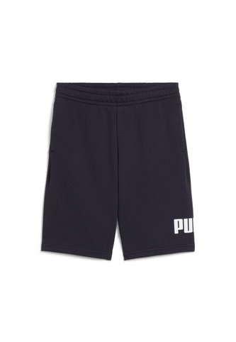 Pantaloneta Deportiva Puma Ess No1 Logo TrB Negro Para Niños Puma