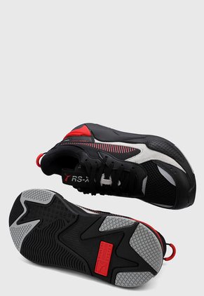Tenis Negro-Gris-Rojo Puma RS-X Reinvention