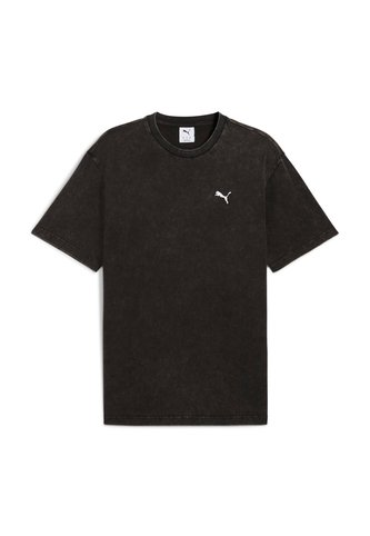 Camisa Deportiva Puma Ess Elevated Relaxed Wash Negro Hombre Puma