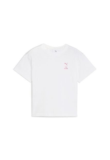 Camisa Deportiva Puma Original Hello Kitty Blanco Para Niños