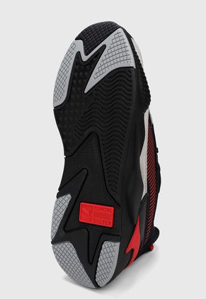 Tenis Negro-Gris-Rojo Puma RS-X Reinvention