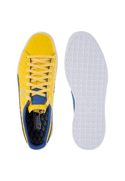 Tenis Lifestyle Amarillo Azul Puma CLYDE Atlanta FM