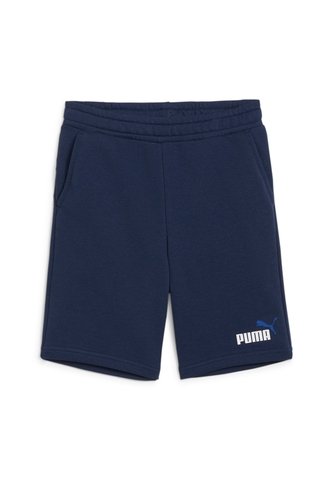 Pantaloneta Deportiva Puma Original Ess+2 Col TrB Azul Niños Puma
