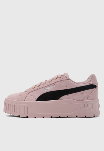 Tenis Lifestyle Rosa-Negro PUMA Karmen II