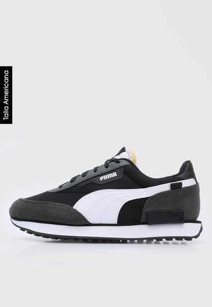 Tenis Lifestyle Negro-Gris-Blanco  Puma Puma Future Rider Play On  