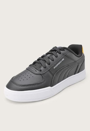 Tenis Lifestyle Negro-Amarillo-Blanco Puma Porsche Legacy Caven