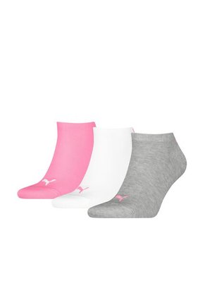 Medias Deportivas Puma Original Sneaker Plain 3P Rosa Unisex