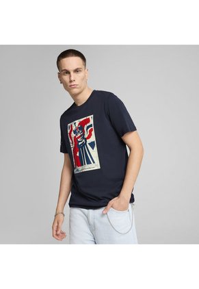 Camisa Marca Puma F1 Great Britain Original Azul Hombre