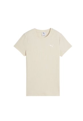 Tshirt Camisa Marca Puma Elevated Rib Original Blanco Mujer