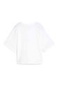 Tshirt Camisa Marca Puma Cropped W Original Blanco Mujer de Puma
