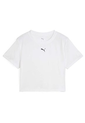 Tshirt Camisa Marca Puma Tad Essential Original Blanco Mujer