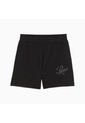 Short Deportivo Marca Puma High-Waist Original Negro Mujer de Puma