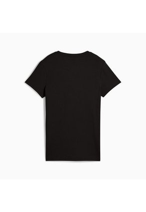 Tshirt Camisa Marca Puma Elevated Rib Original Negro Mujer
