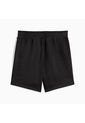 Short Deportivo Marca Puma High-Waist Original Negro Mujer de Puma