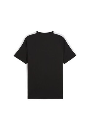 Tshirt Puma Original T7 Manga Corta Logo Negro Para Hombre