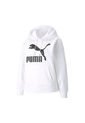 Busos Con Capucha Puma Originales Classics Logo Blanco Mujer de Puma