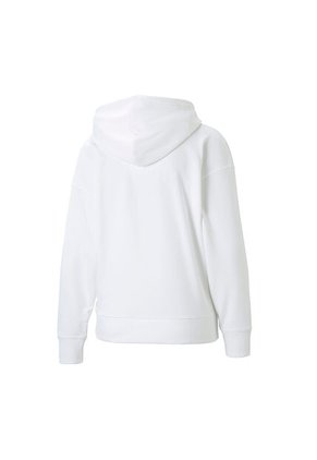 Busos Con Capucha Puma Originales Classics Logo Blanco Mujer