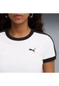 Camiseta Deportivas Puma Originales T7 Slim Blanco Mujer de Puma