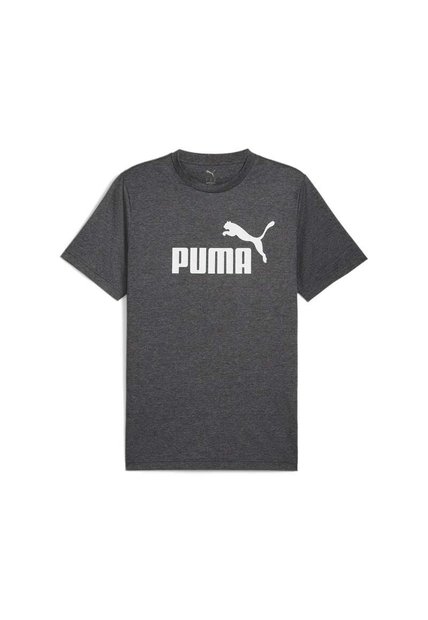 Camisa Deportiva Puma Ess No.1 Logo Heather Gris Para Hombre