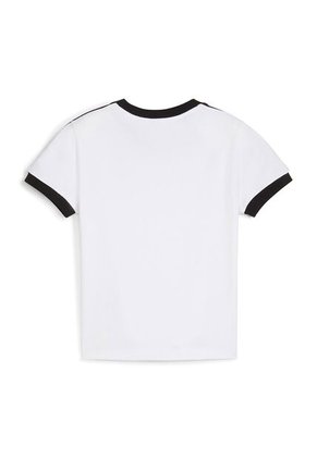 Camiseta Deportivas Puma Originales T7 Slim Blanco Mujer